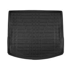 Tapis De Coffre Sur Mesure Pour  Ford Focus 3 depuis 2011 Variant / Break, Noir, Antidérapant, Bord Haut, Toutes Saisons, Adapté Animaux de Compagnie
