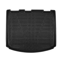 Tapis De Coffre Sur Mesure Pour  Ford Kuga 2 Mk2 2013-2019, Noir, Antidérapant, Bord Haut, Toutes Saisons, Adapté Animaux de Compagnie