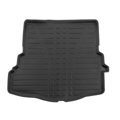 Tapis De Coffre Sur Mesure Pour  Ford Mondeo 5 4P. Berlina depuis 2015, Noir, Antidérapant, Bord Haut, Toutes Saisons, Adapté Animaux de Compagnie