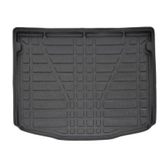 Tapis De Coffre Sur Mesure Pour  Ford Kuga depuis 2020, Noir, Antidérapant, Bord Haut, Toutes Saisons, Adapté Animaux de Compagnie