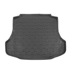 Tapis De Coffre Sur Mesure Pour  Honda Civic 4P. Berlina 2006-2011, Noir, Antidérapant, Bord Haut, Toutes Saisons, Adapté Animaux de Compagnie