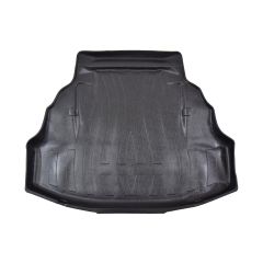 Tapis De Coffre Sur Mesure Pour  Honda Accord 4P. Berlina 2008-2013, Noir, Antidérapant, Bord Haut, Toutes Saisons, Adapté Animaux de Compagnie