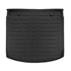 Tapis De Coffre Sur Mesure Pour  Honda CR-V 2018-2022, Noir, Antidérapant, Bord Haut, Toutes Saisons, Adapté Animaux de Compagnie