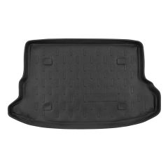 Tapis De Coffre Sur Mesure Pour  Hyundai Tucson JM 2004-2010, Noir, Antidérapant, Bord Haut, Toutes Saisons, Adapté Animaux de Compagnie
