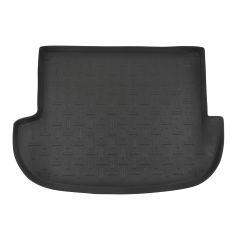Tapis De Coffre Sur Mesure Pour  Hyundai Santa Fe 2006-2012, Noir, Antidérapant, Bord Haut, Toutes Saisons, Adapté Animaux de Compagnie
