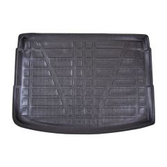 Tapis De Coffre Sur Mesure Pour  Hyundai I30 depuis 2017 5P. Berlina, Noir, Antidérapant, Bord Haut, Toutes Saisons, Adapté Animaux de Compagnie