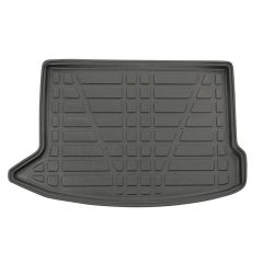 Tapis De Coffre Sur Mesure Pour  Hyundai Kona 2017-2023, Noir, Antidérapant, Bord Haut, Toutes Saisons, Adapté Animaux de Compagnie