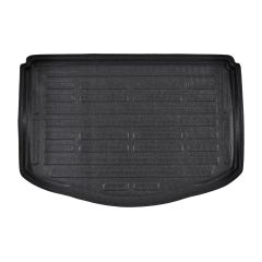 Tapis De Coffre Sur Mesure Pour  Kia Soul 2014-2020, Noir, Antidérapant, Bord Haut, Toutes Saisons, Adapté Animaux de Compagnie