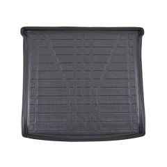 Tapis De Coffre Sur Mesure Pour  Mercedes GLE depuis 2015, Noir, Antidérapant, Bord Haut, Toutes Saisons, Adapté Animaux de Compagnie