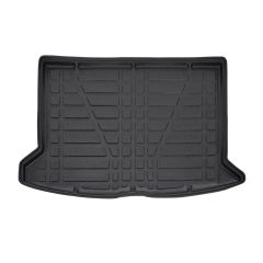 Tapis De Coffre Sur Mesure Pour  Mercedes Gla H247 depuis 2020, Noir, Antidérapant, Bord Haut, Toutes Saisons, Adapté Animaux de Compagnie