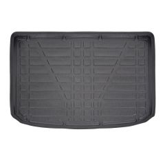 Tapis De Coffre Sur Mesure Pour  Mercedes A-Klasse W177 depuis 2018, Noir, Antidérapant, Bord Haut, Toutes Saisons, Adapté Animaux de Compagnie