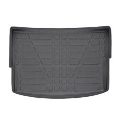 Tapis De Coffre Sur Mesure Pour  Mitsubishi Eclipse Cross depuis 2017, Noir, Antidérapant, Bord Haut, Toutes Saisons, Adapté Animaux de Compagnie