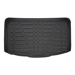 Tapis De Coffre Sur Mesure Pour  Nissan Qashqai J11 Visia 2014-2021, Noir, Antidérapant, Bord Haut, Toutes Saisons, Adapté Animaux de Compagnie