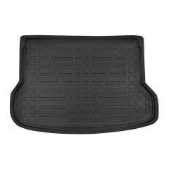 Tapis De Coffre Sur Mesure Pour  Nissan X-Trail T32 2014-2021, Noir, Antidérapant, Bord Haut, Toutes Saisons, Adapté Animaux de Compagnie