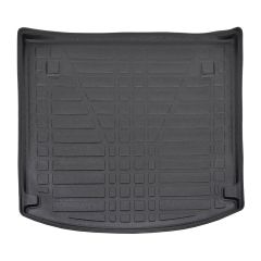Tapis De Coffre Sur Mesure Pour  Opel Astra H Break 2004-2009, Noir, Antidérapant, Bord Haut, Toutes Saisons, Adapté Animaux de Compagnie