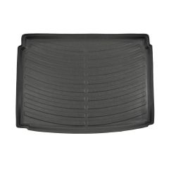 Tapis De Coffre Sur Mesure Pour  Renault Megane 4 5P. Berlina depuis 2016, Noir, Antidérapant, Bord Haut, Toutes Saisons, Adapté Animaux de Compagnie