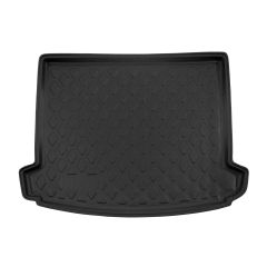 Tapis De Coffre Sur Mesure Pour  Renault Kadjar depuis 2015, Noir, Antidérapant, Bord Haut, Toutes Saisons, Adapté Animaux de Compagnie