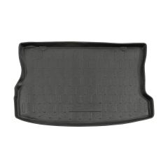 Tapis De Coffre Sur Mesure Pour  Renault Grand Scenic 7 Posti 2010-2016, Noir, Antidérapant, Bord Haut, Toutes Saisons, Adapté Animaux de Compagnie