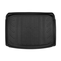 Tapis De Coffre Sur Mesure Pour  Skoda Fabia 2 2007-2014 5P. Berlina, Noir, Antidérapant, Bord Haut, Toutes Saisons, Adapté Animaux de Compagnie