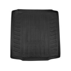 Tapis De Coffre Sur Mesure Pour  Skoda Superb 2 2008-2015 4-Porte 5P. Berlina, Noir, Antidérapant, Bord Haut, Toutes Saisons, Adapté Animaux de Compagnie