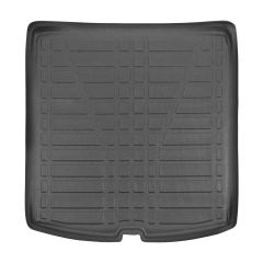 Tapis De Coffre Sur Mesure Pour  Skoda Kodiaq depuis 2016, Noir, Antidérapant, Bord Haut, Toutes Saisons, Adapté Animaux de Compagnie