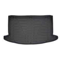 Tapis De Coffre Sur Mesure Pour  Ssangyong Korando depuis 2020, Noir, Antidérapant, Bord Haut, Toutes Saisons, Adapté Animaux de Compagnie