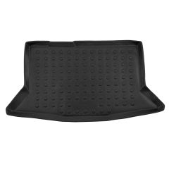 Tapis De Coffre Sur Mesure Pour  Suzuki SX4 2006-2011 5P. Berlina, Noir, Antidérapant, Bord Haut, Toutes Saisons, Adapté Animaux de Compagnie