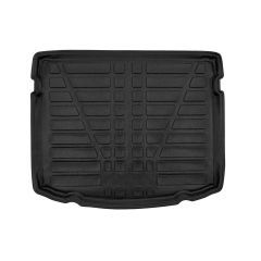 Tapis De Coffre Sur Mesure Pour  Toyota Auris 5P. Berlina 2013-2018, Noir, Antidérapant, Bord Haut, Toutes Saisons, Adapté Animaux de Compagnie