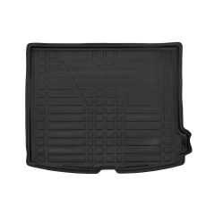 Tapis De Coffre Sur Mesure Pour  Volvo V90 Break depuis 2017, Noir, Antidérapant, Bord Haut, Toutes Saisons, Adapté Animaux de Compagnie