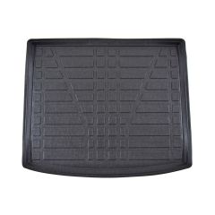 Tapis De Coffre Sur Mesure Pour  Volkswagen Tiguan depuis 2017 Mit, Noir, Antidérapant, Bord Haut, Toutes Saisons, Adapté Animaux de Compagnie