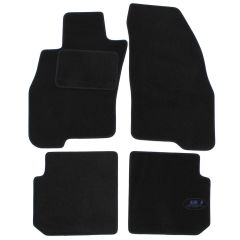 Tapis De Sol Noir Velours Sur Mesure Pour Alfa Romeo Mito 2008-2018, Ajustement précis, Base Antidérapante, Renforcée Dans la Zone de la Pédale
