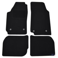 Tapis De Sol Noir Velours Sur Mesure Pour Audi 100 / C4 1990-1994, Ajustement précis, Base Antidérapante, Renforcée Dans la Zone de la Pédale