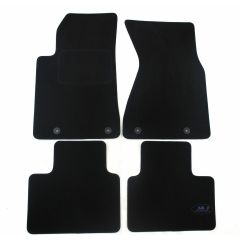 Tapis De Sol Noir Velours Sur Mesure Pour Audi A8 D2 1994-2004, Ajustement précis, Base Antidérapante, Renforcée Dans la Zone de la Pédale