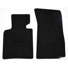 Tapis De Sol Noir Velours Sur Mesure Pour Bmw Z4 E85 2003-2009, Ajustement précis, Base Antidérapante, Renforcée Dans la Zone de la Pédale