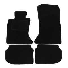 Tapis De Sol Noir Velours Sur Mesure Pour Bmw 5 Serie F10 F11 2011-2017, Ajustement précis, Base Antidérapante, Renforcée Dans la Zone de la Pédale