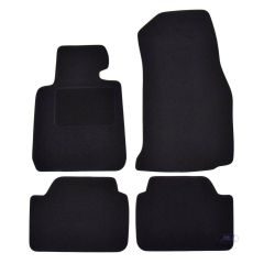 Tapis De Sol Noir Velours Sur Mesure Pour Bmw 1 Serie F20 2011-2019, Ajustement précis, Base Antidérapante, Renforcée Dans la Zone de la Pédale