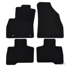Tapis De Sol Noir Velours Sur Mesure Pour Peugeot Bipper 2008-2015, Ajustement précis, Base Antidérapante, Renforcée Dans la Zone de la Pédale