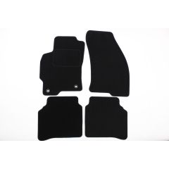 Tapis De Sol Noir Velours Sur Mesure Pour Ford Mondeo 2, 3 II, 3 1996-2000, Ajustement précis, Base Antidérapante, Renforcée Dans la Zone de la Pédale