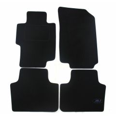 Tapis De Sol Noir Velours Sur Mesure Pour Honda Accord 2003-2008, Ajustement précis, Base Antidérapante, Renforcée Dans la Zone de la Pédale