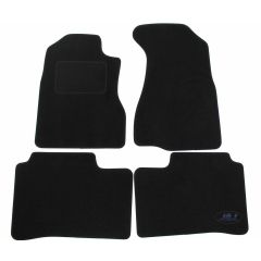 Tapis De Sol Noir Velours Sur Mesure Pour Honda CR-V 2002-2006, Ajustement précis, Base Antidérapante, Renforcée Dans la Zone de la Pédale