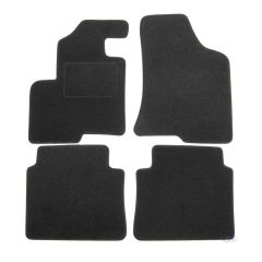 Tapis De Sol Noir Velours Sur Mesure Pour Hyundai Peugeot Boxer dal 2006, Ajustement précis, Base Antidérapante, Renforcée Dans la Zone de la Pédale