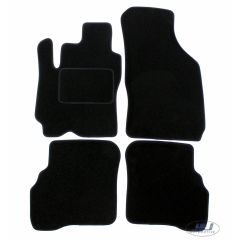 Tapis De Sol Noir Velours Sur Mesure Pour Hyundai Nissan Maverick 1993-2006, Ajustement précis, Base Antidérapante, Renforcée Dans la Zone de la Pédale