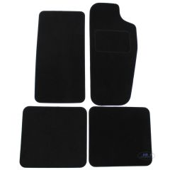 Tapis De Sol Noir Velours Sur Mesure Pour Jeep Cherokee 1988-2001, Ajustement précis, Base Antidérapante, Renforcée Dans la Zone de la Pédale