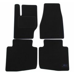 Tapis De Sol Noir Velours Sur Mesure Pour Jeep Coder 2006-2010, Ajustement précis, Base Antidérapante, Renforcée Dans la Zone de la Pédale