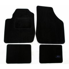 Tapis De Sol Noir Velours Sur Mesure Pour Kia Rio 2000-2005, Ajustement précis, Base Antidérapante, Renforcée Dans la Zone de la Pédale