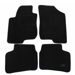 Tapis De Sol Noir Velours Sur Mesure Pour Kia Cee´D 3P. Berlina 2007-2012, Ajustement précis, Base Antidérapante, Renforcée Dans la Zone de la Pédale
