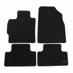 Tapis De Sol Noir Velours Sur Mesure Pour Mazda CX-7 2007-2015, Ajustement précis, Base Antidérapante, Renforcée Dans la Zone de la Pédale