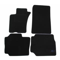 Tapis De Sol Noir Velours Sur Mesure Pour Mercedes Ml W163 1998-2005, Ajustement précis, Base Antidérapante, Renforcée Dans la Zone de la Pédale