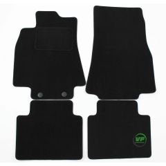 Tapis De Sol Noir Velours Sur Mesure Pour Mercedes Benz B-klasse W245 2005-2011, Ajustement précis, Base Antidérapante, Renforcée Dans la Zone de la Pédale