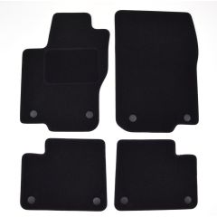 Tapis De Sol Noir Velours Sur Mesure Pour Mercedes M-Klasse W166 2011-2015, Ajustement précis, Base Antidérapante, Renforcée Dans la Zone de la Pédale